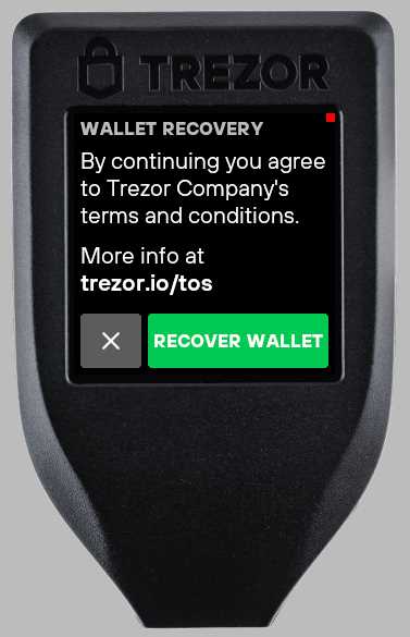 Step 2: Connect Your Trezor Device