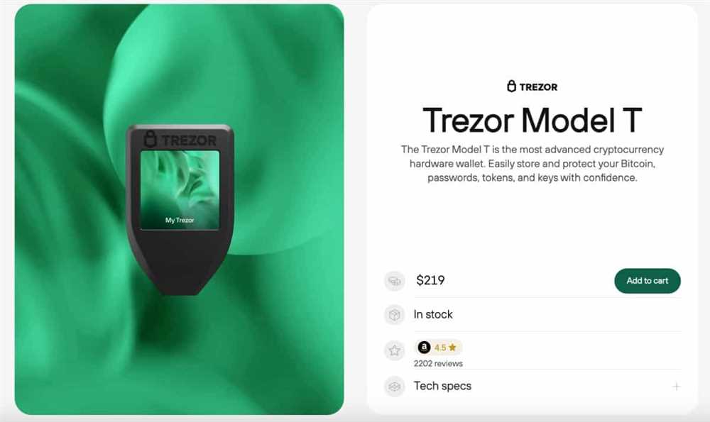 2. Check for Trezor Model T Compatibility