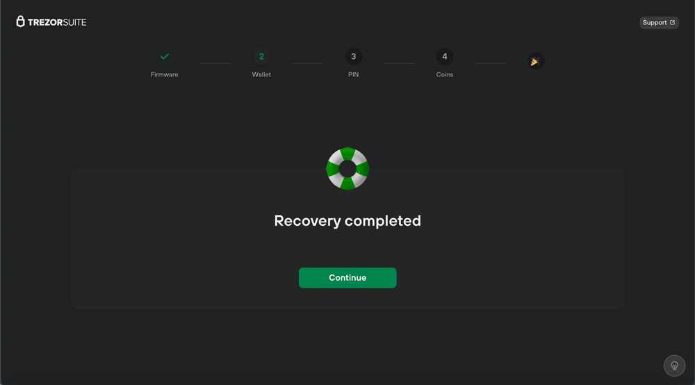 1. Backup Your Recovery Seed