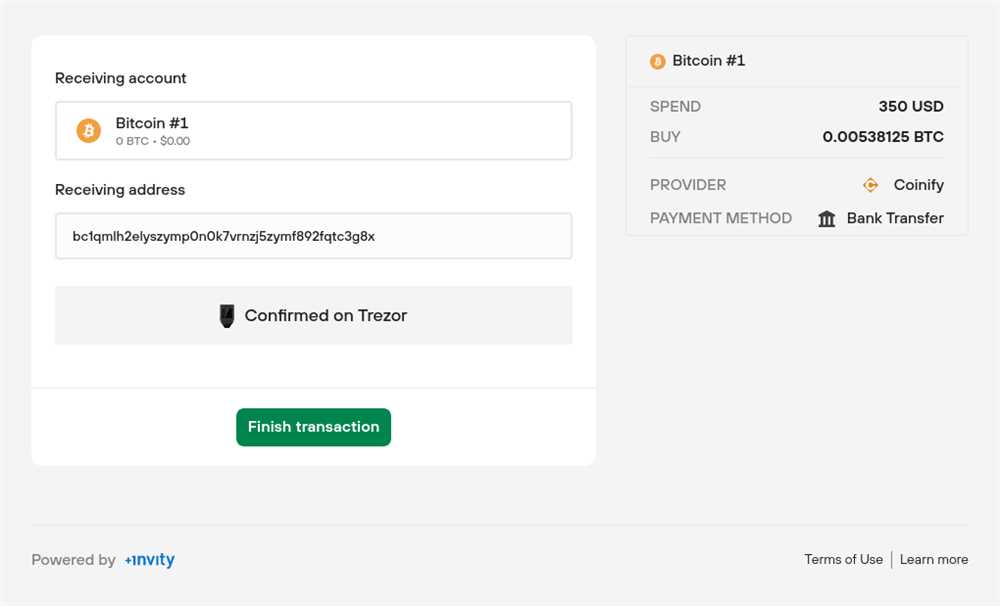 Step 3: Access your Trezor wallet