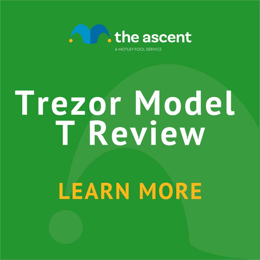 How to Set Up and Use the Trezor Model T