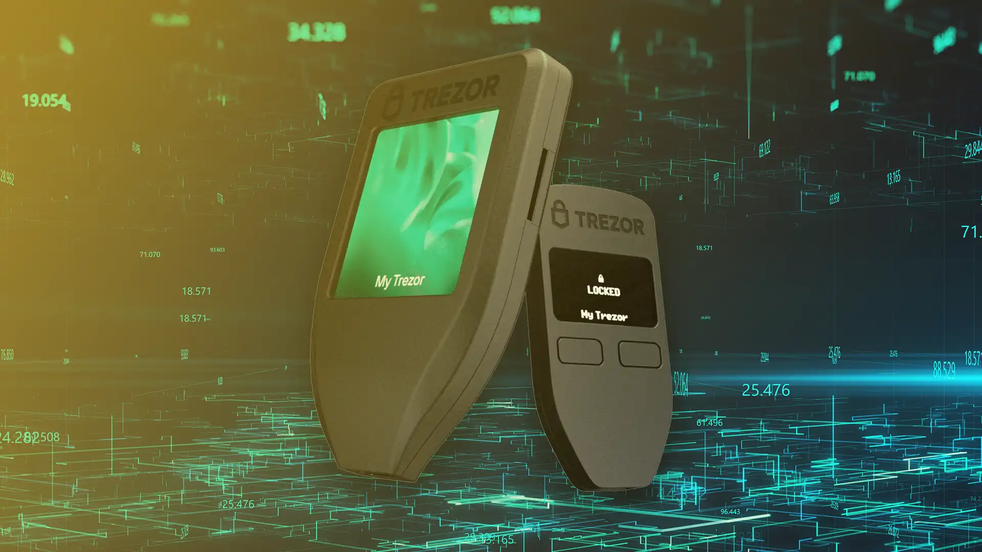 The Trezor Model T Cryptocurrency Hardware Wallet