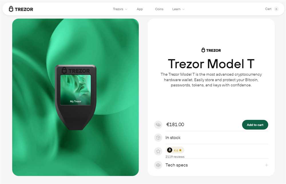 Step 3: Connect Your Trezor Wallet