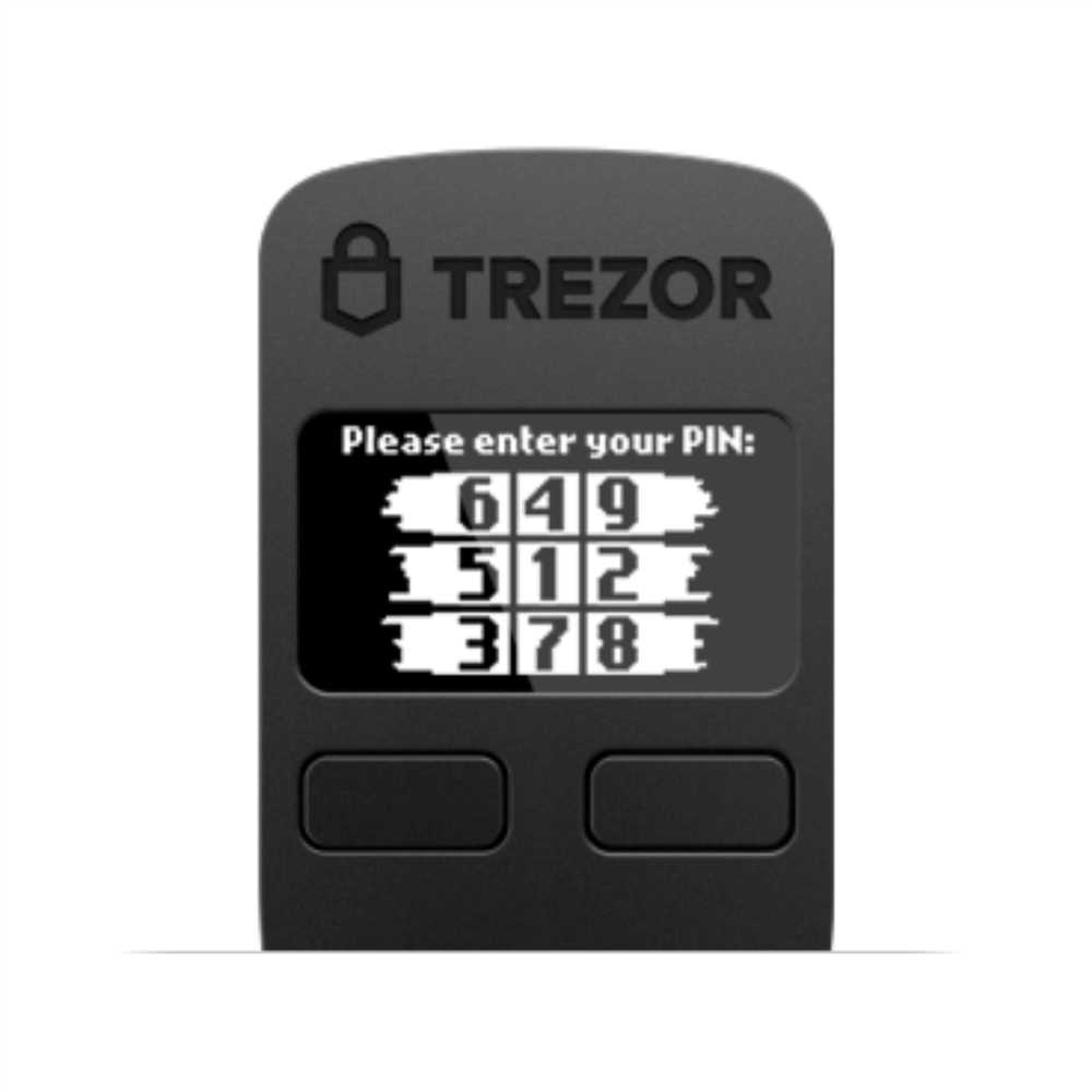Step 2: Setting up your Trezor Model One