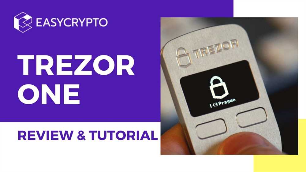 Why Choose Trezor One for Crypto Storage?