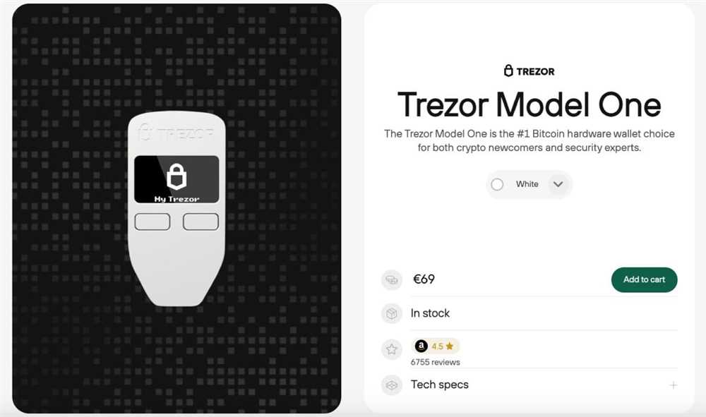Trezor – the best hardware wallet for storing Litecoin