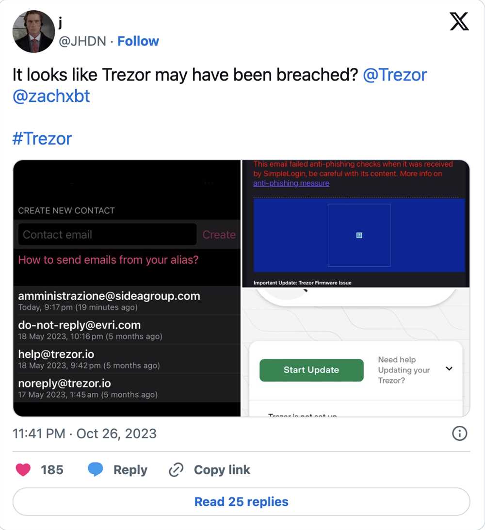 Trezor’s Response to Recent Security Breaches in the Industry